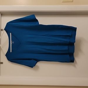 Blue v neck eddie Bauer short sleeved tshirt